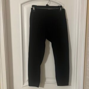 lululemon athletica 7/8 Black Leggings